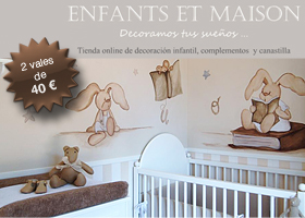 Gana un vale de 40€ en la tienda online enfantsetmaison.com
