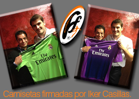 La nueva camiseta firmada por Casillas