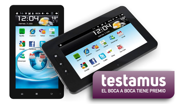 ¡Llévate una tablet gracias a Testamus!