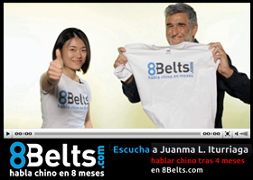 Aprende chino con 8Belts como Iturriaga
