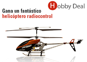 Gana un helicóptero radiocontrol