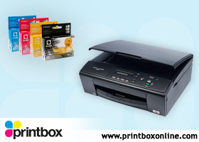 GANA UNA IMPRESORA BROTHER DCP J140V Y 50€ EN CARTUCHOS